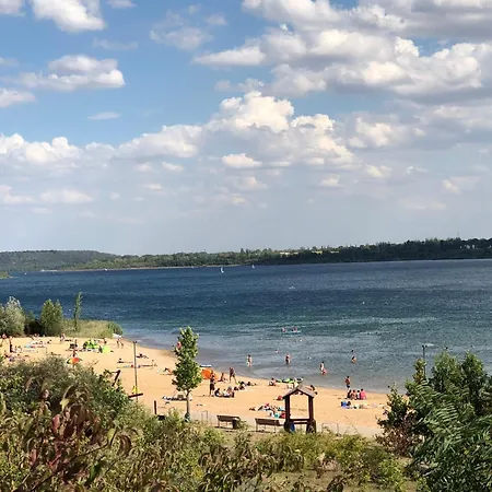 Constanze Muecheln Am Geiseltalsee Maisonette Fuer 2 Personen, Freisitz, Garage